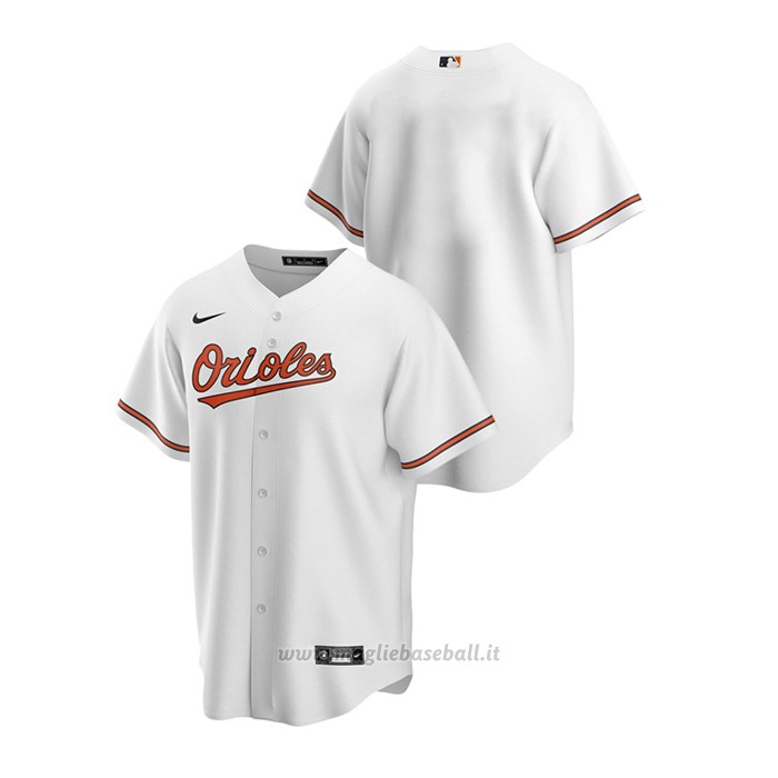 Maglia Baseball Uomo Baltimore Orioles Replica 2020 Primera Bianco